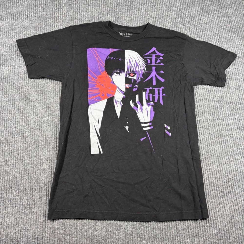 Tokyo Ghoul Shirt Men's M Ken Kaneki Funimation Anime Graphic Black